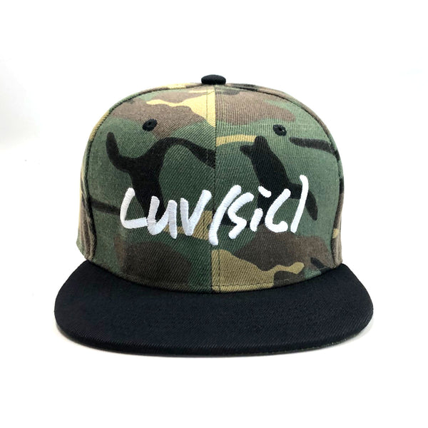 'LUV(SIC) ARMY CAMO Snapback Hat