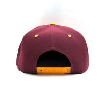 Load image into Gallery viewer, &#39;LUV(SIC) Maroon/Yellow Snapback Hat