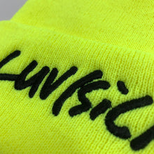 Load image into Gallery viewer, LUV(SIC)- NEON YELLOW Beanie
