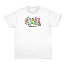 Load image into Gallery viewer, &#39;Watercolor&#39; White Tee